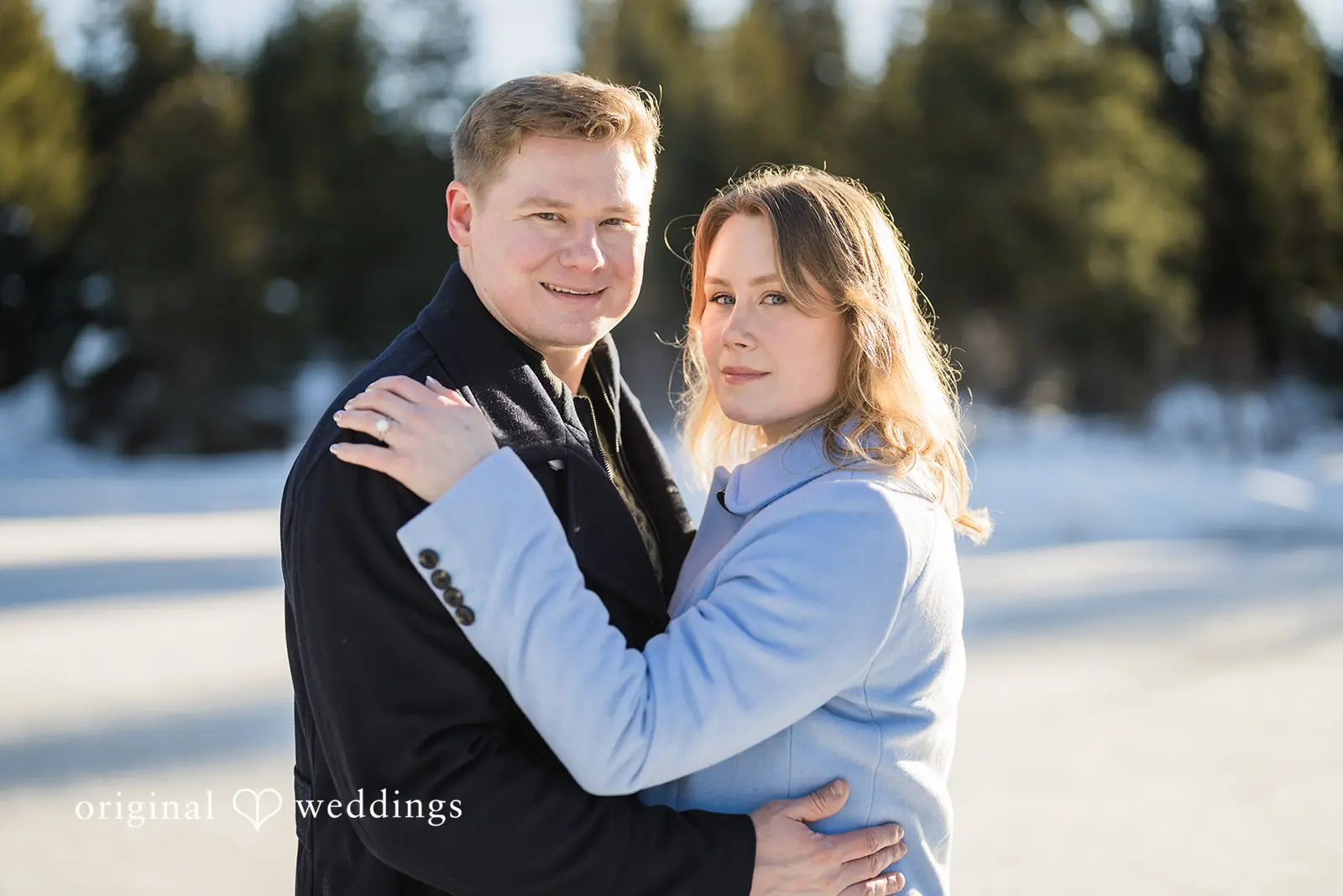 Elizabeth + Andrew Gold Creek Pond Trailhead Engagement // Elizabeth & Andrew -