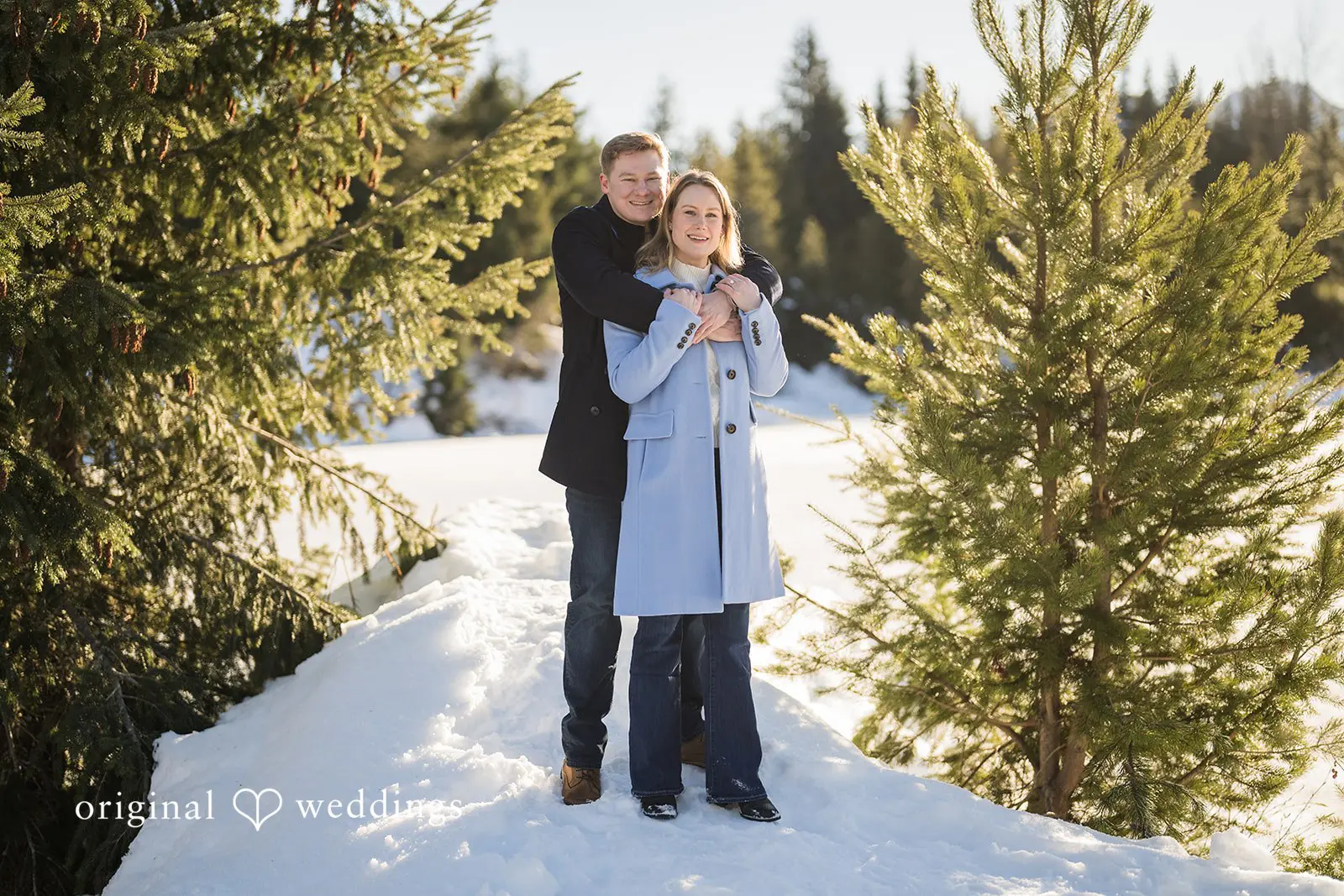 Elizabeth + Andrew Gold Creek Pond Trailhead Engagement // Elizabeth & Andrew -