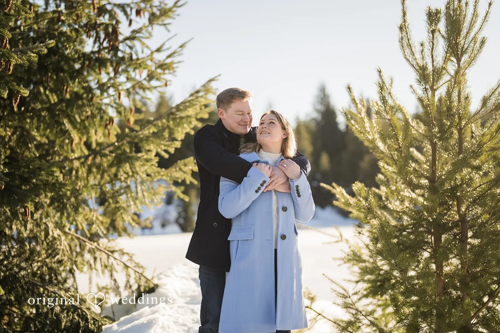 Elizabeth + Andrew Gold Creek Pond Trailhead Engagement // Elizabeth & Andrew -