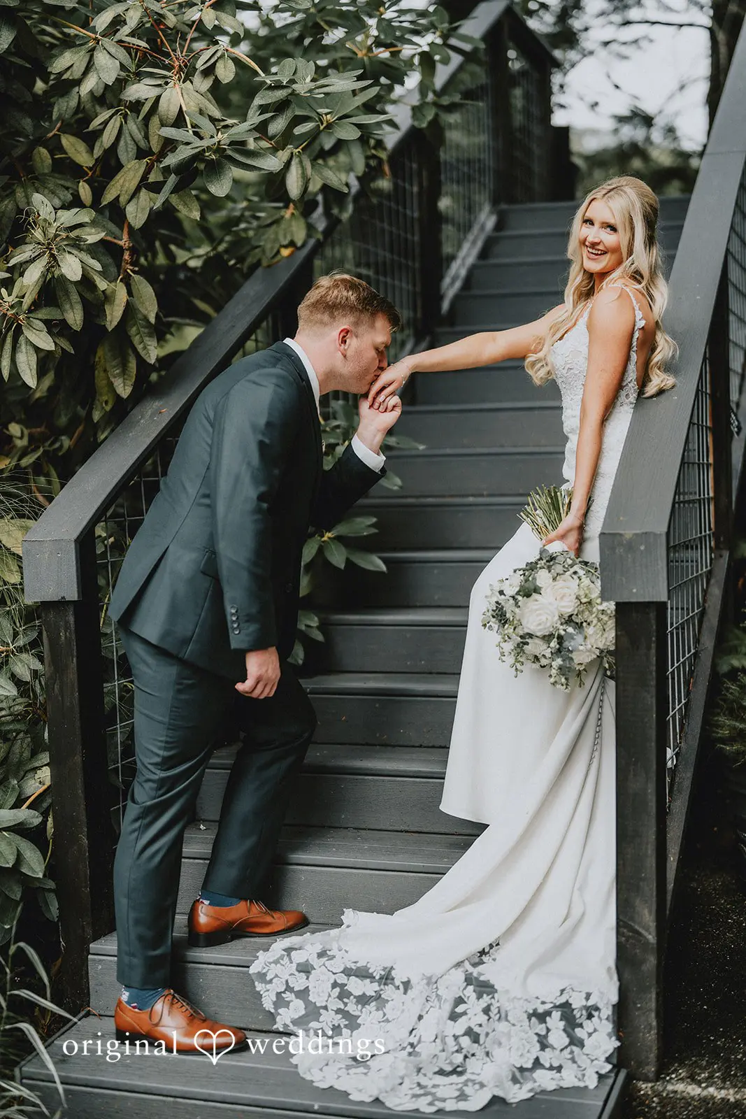 Tyson + Kaila Gray Bridge Venue Wedding // Kaila & Tyson -
