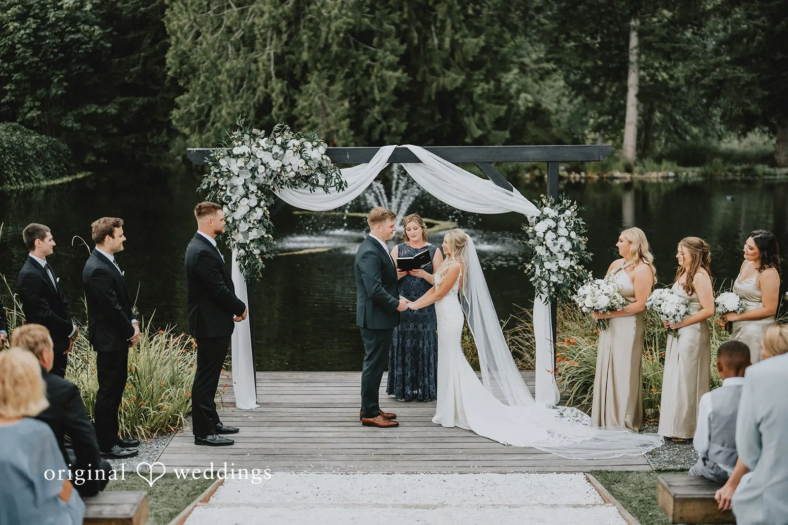 Tyson + Kaila Gray Bridge Venue Wedding // Kaila & Tyson -