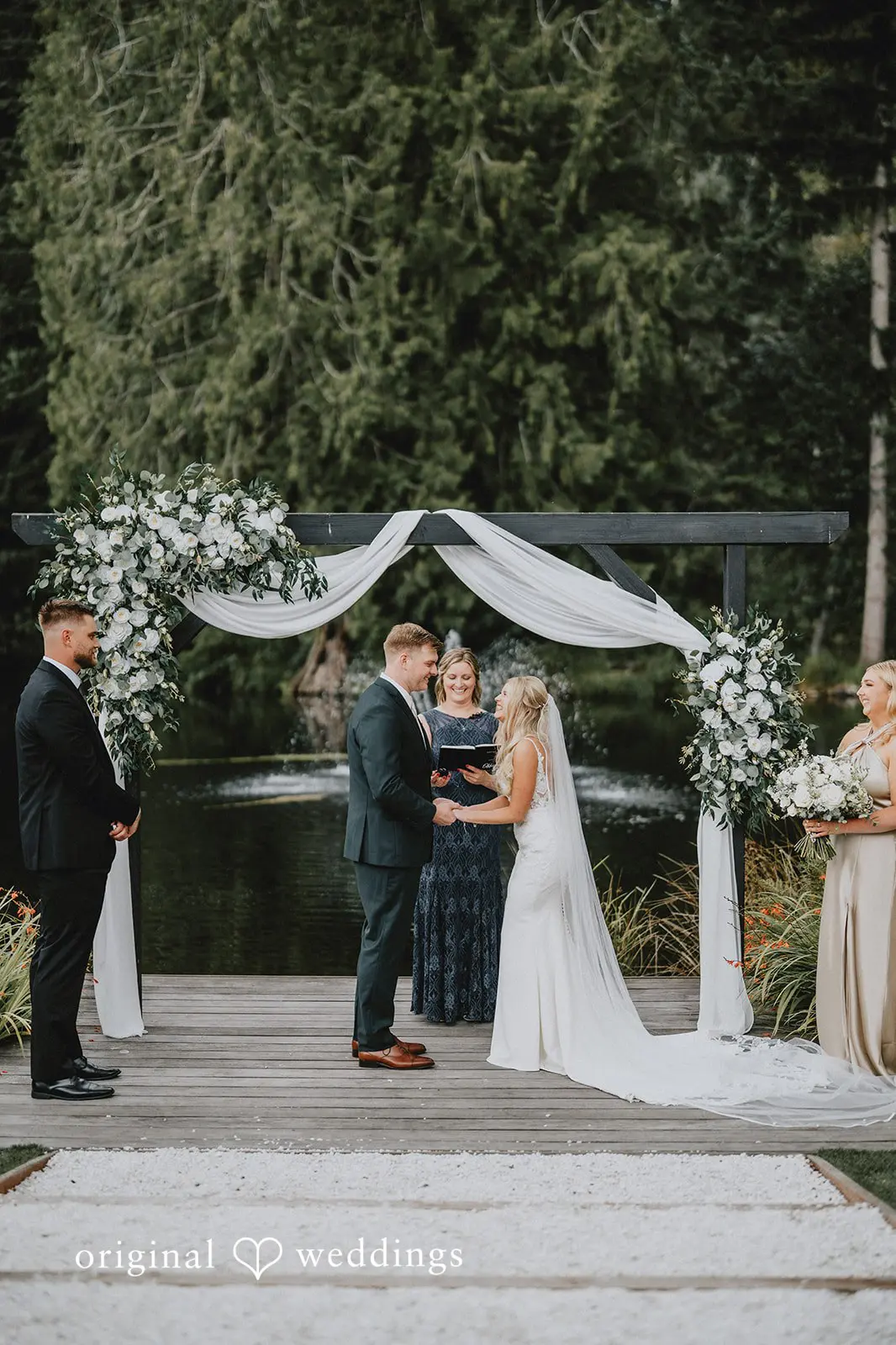Tyson + Kaila Gray Bridge Venue Wedding // Kaila & Tyson -