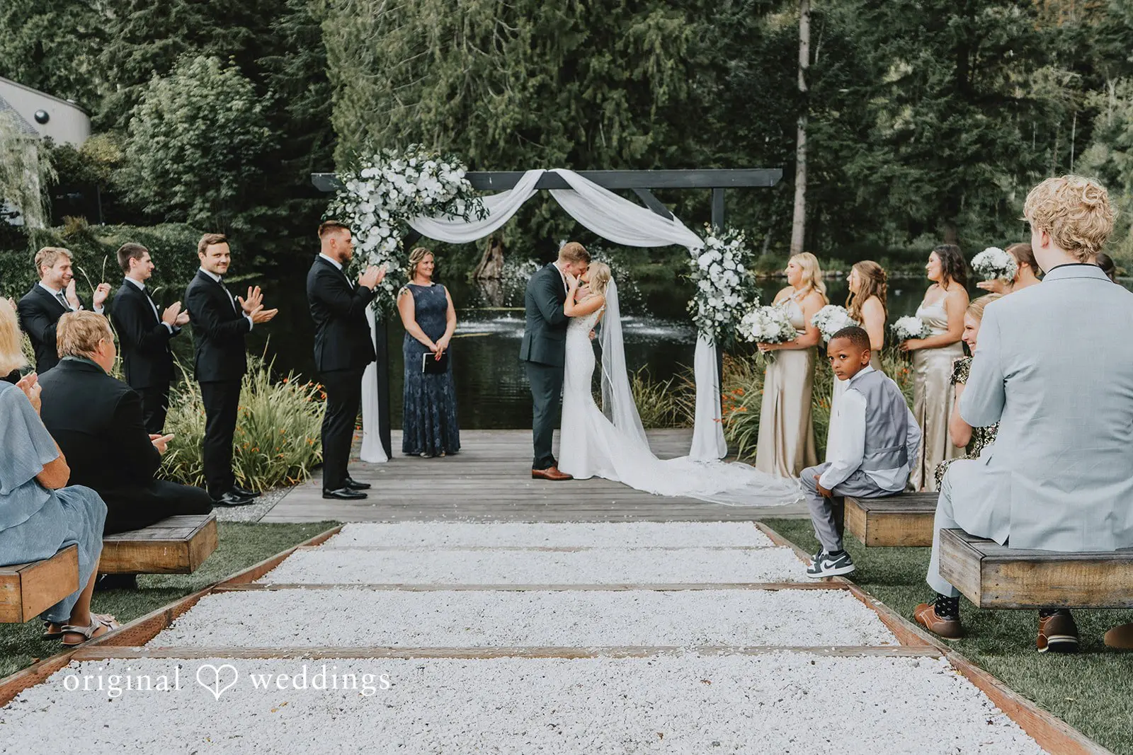 Tyson + Kaila Gray Bridge Venue Wedding // Kaila & Tyson -