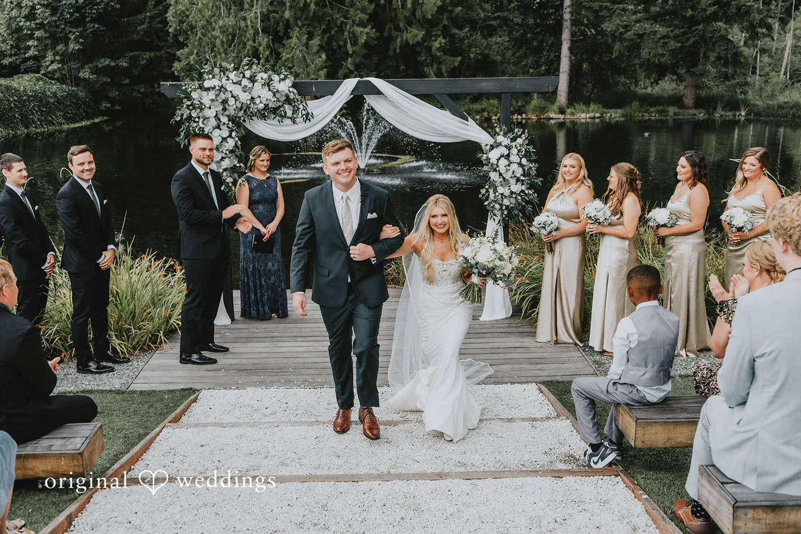 Tyson + Kaila Gray Bridge Venue Wedding // Kaila & Tyson -