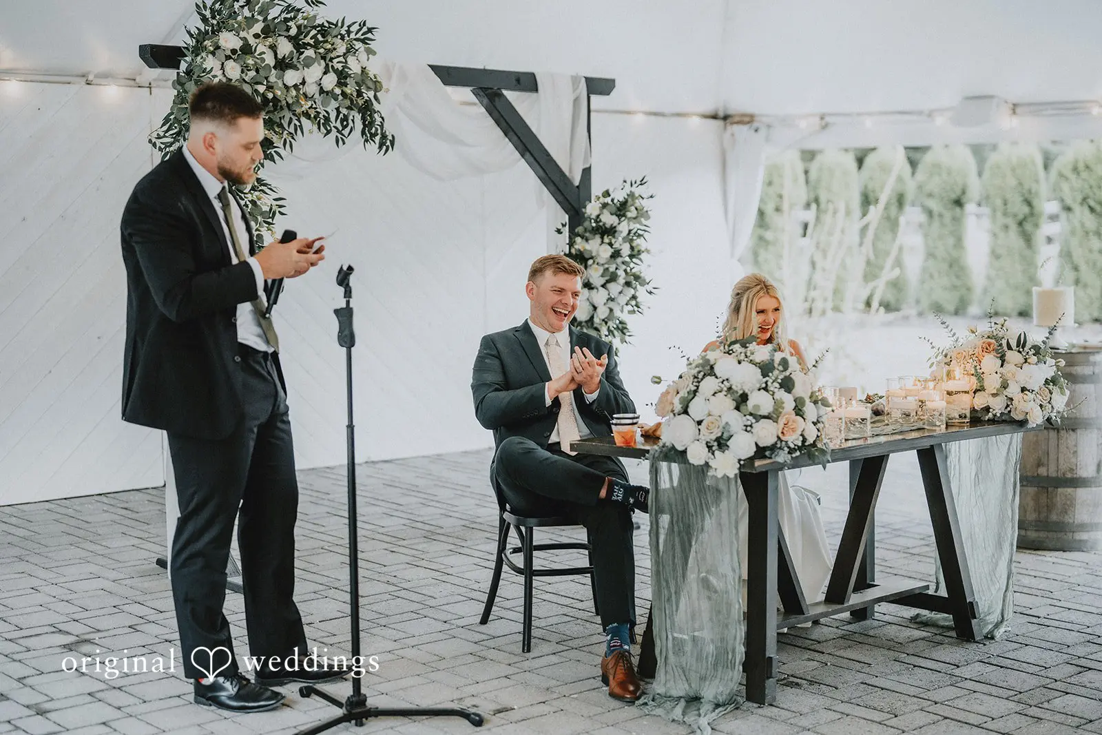 Tyson + Kaila Gray Bridge Venue Wedding // Kaila & Tyson -