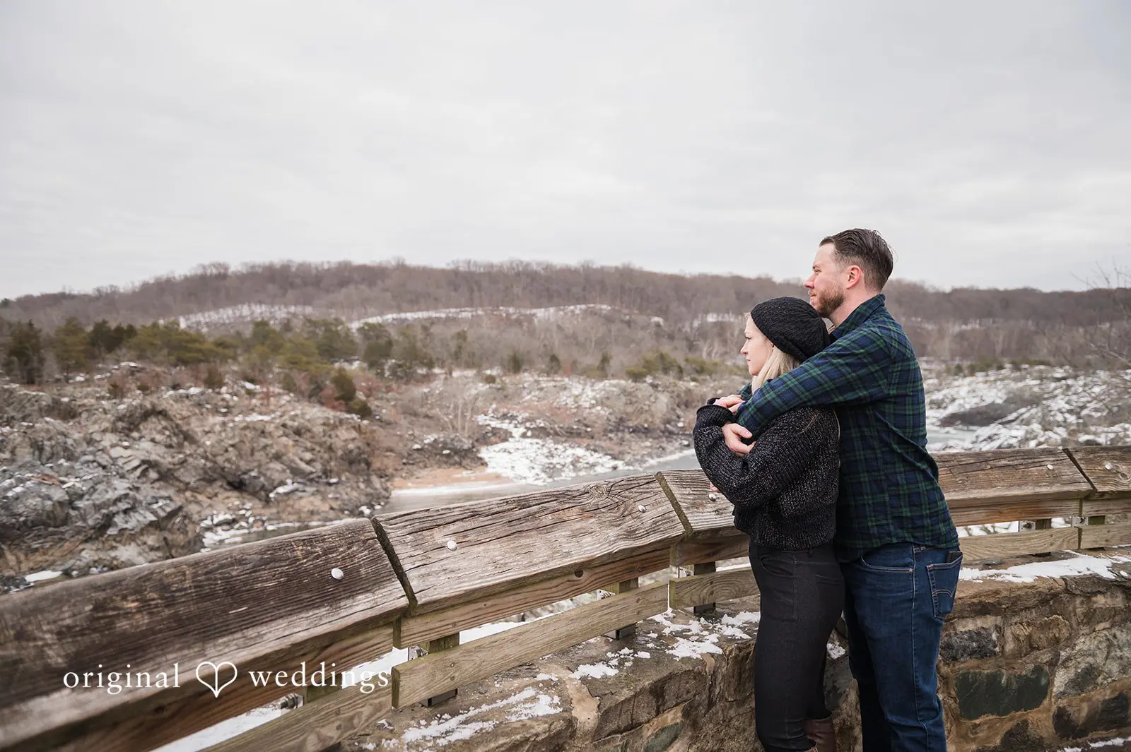 Alexandra + Brian Great Falls National Park Engagement // Alexandra & Brian -