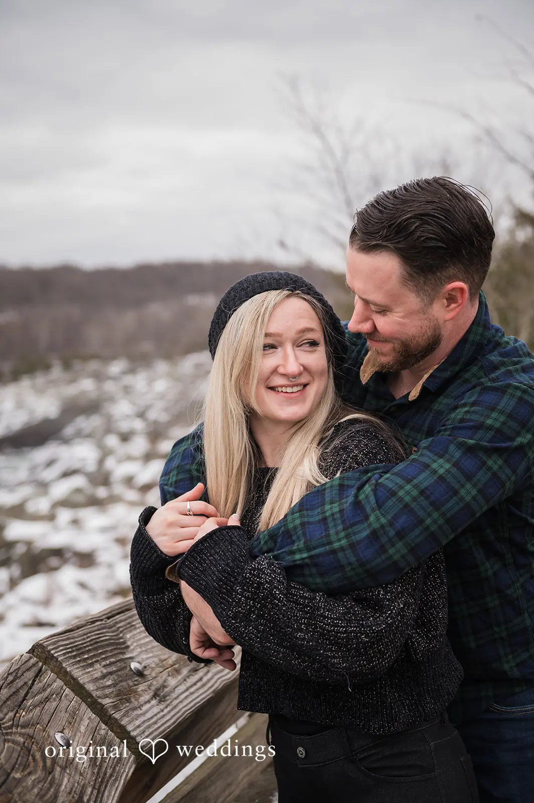 Alexandra + Brian Great Falls National Park Engagement // Alexandra & Brian -