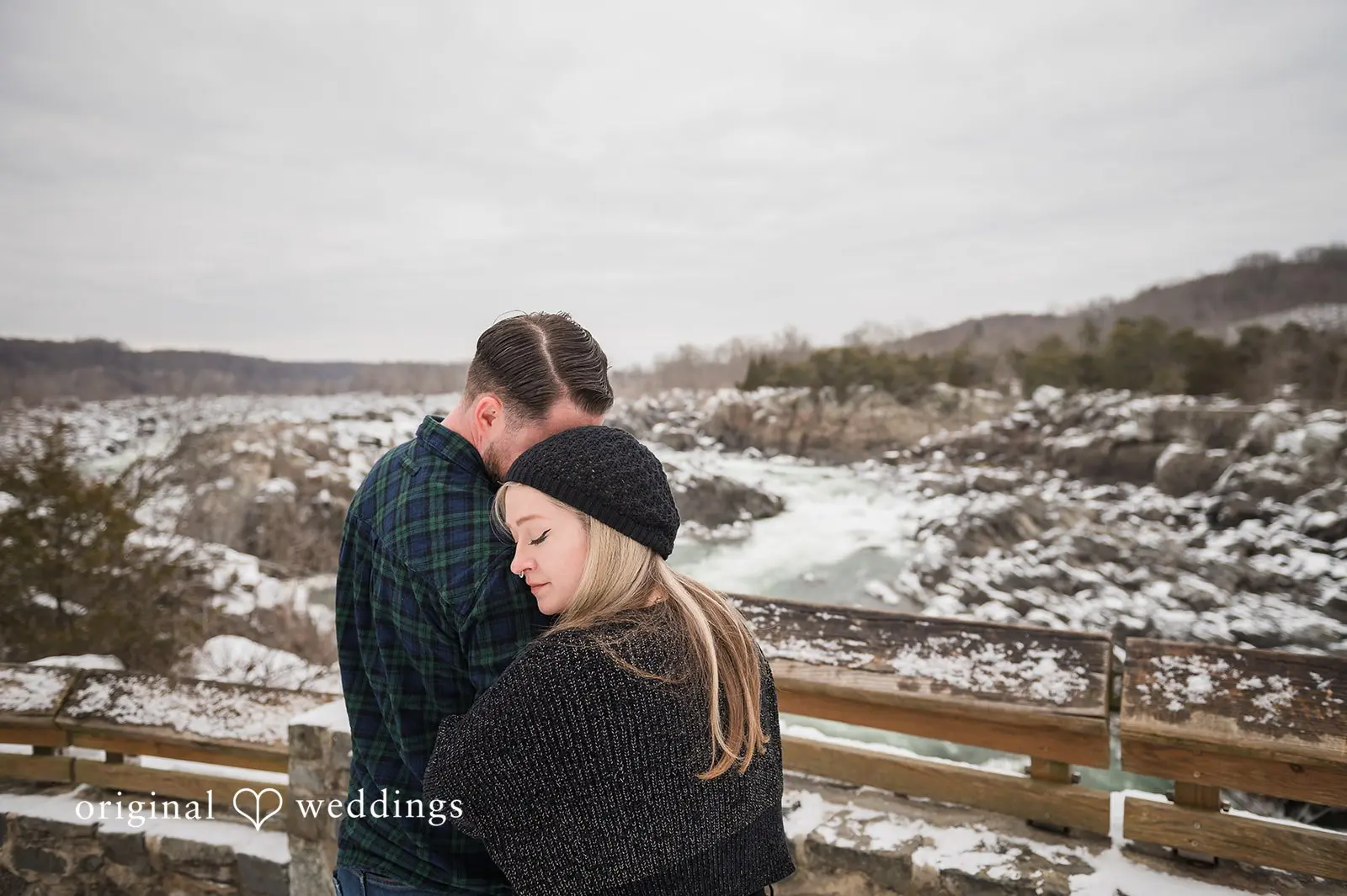 Alexandra + Brian Great Falls National Park Engagement // Alexandra & Brian -