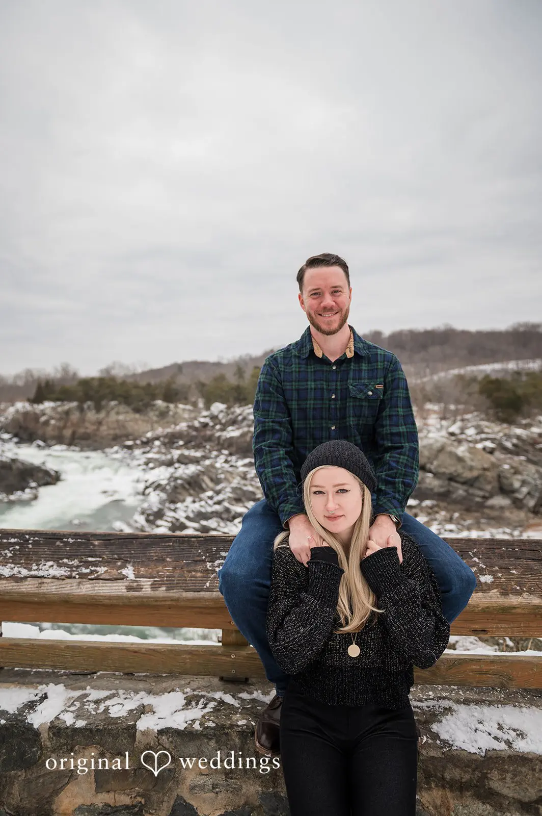 Alexandra + Brian Great Falls National Park Engagement // Alexandra & Brian -