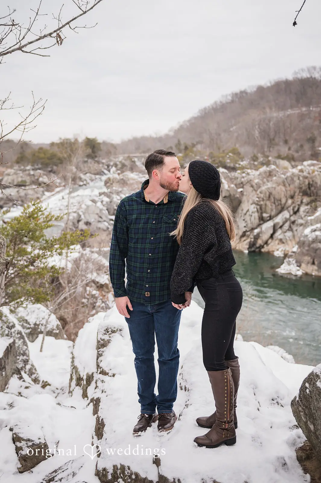 Alexandra + Brian Great Falls National Park Engagement // Alexandra & Brian -