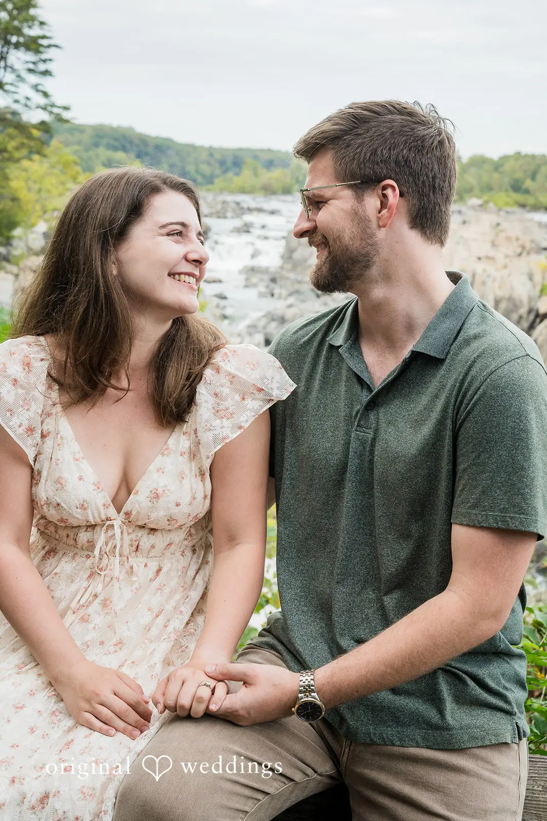 Catherine + Kaleb Great Falls Engagement // Catherine & Kaleb -