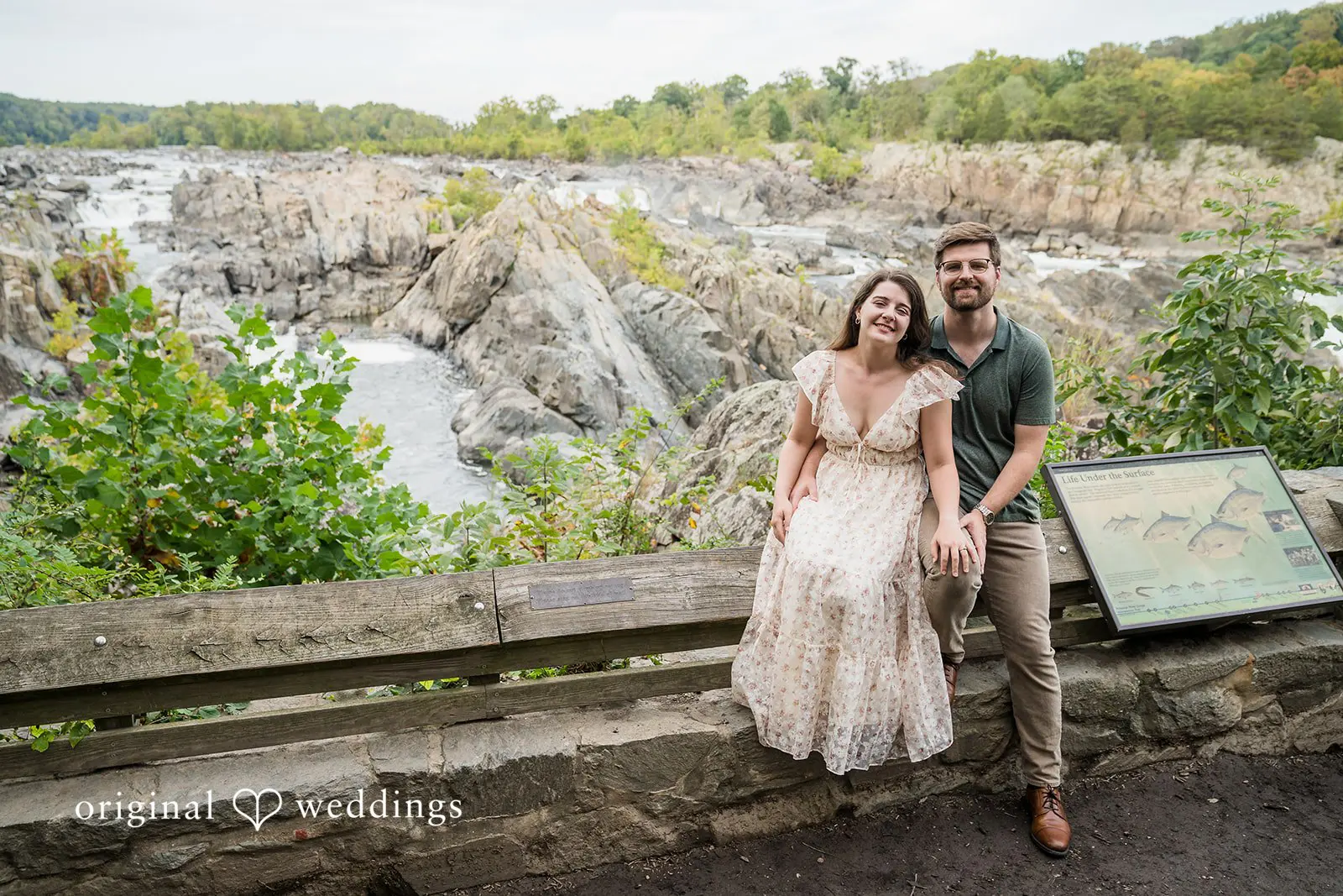 Catherine + Kaleb Great Falls Engagement // Catherine & Kaleb -