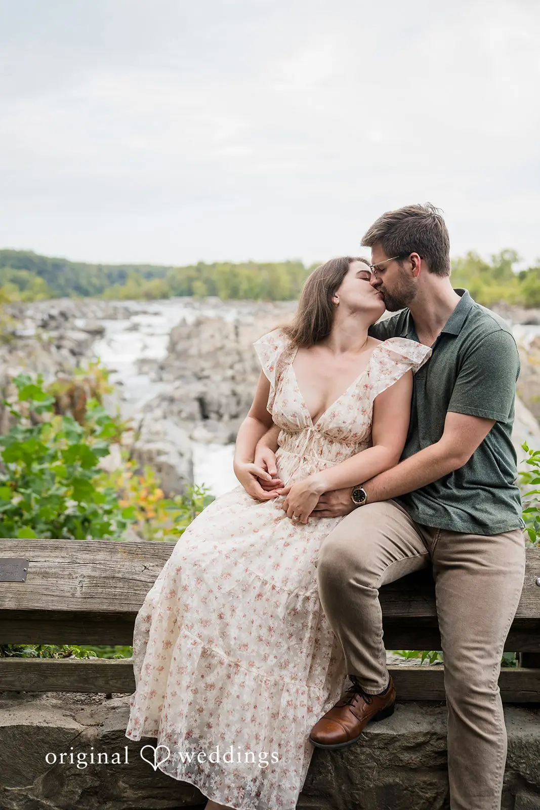 Catherine + Kaleb Great Falls Engagement // Catherine & Kaleb -