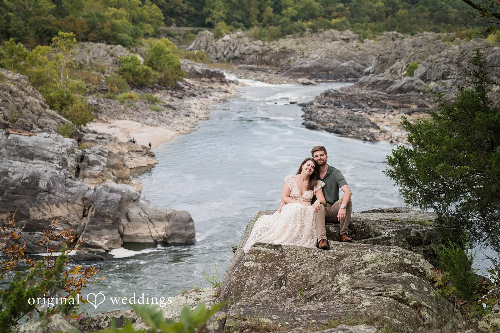 Catherine + Kaleb Great Falls Engagement // Catherine & Kaleb -