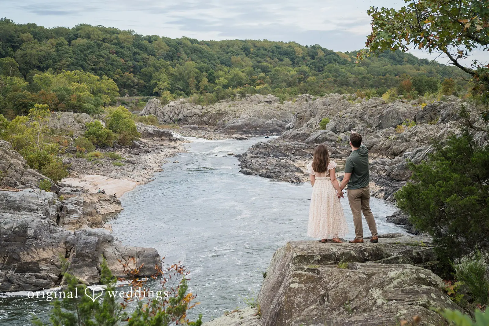 Catherine + Kaleb Great Falls Engagement // Catherine & Kaleb -