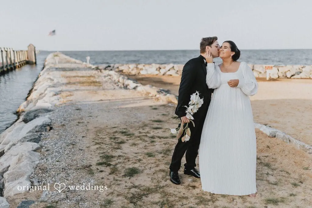 Isabel Aranzazu + Brendan Coastal Washington DC wedding photography and videography at Herrington on the Bay by Original Weddings, featuring Isabel-Aranzazu and Brendan’s waterfront celebration.