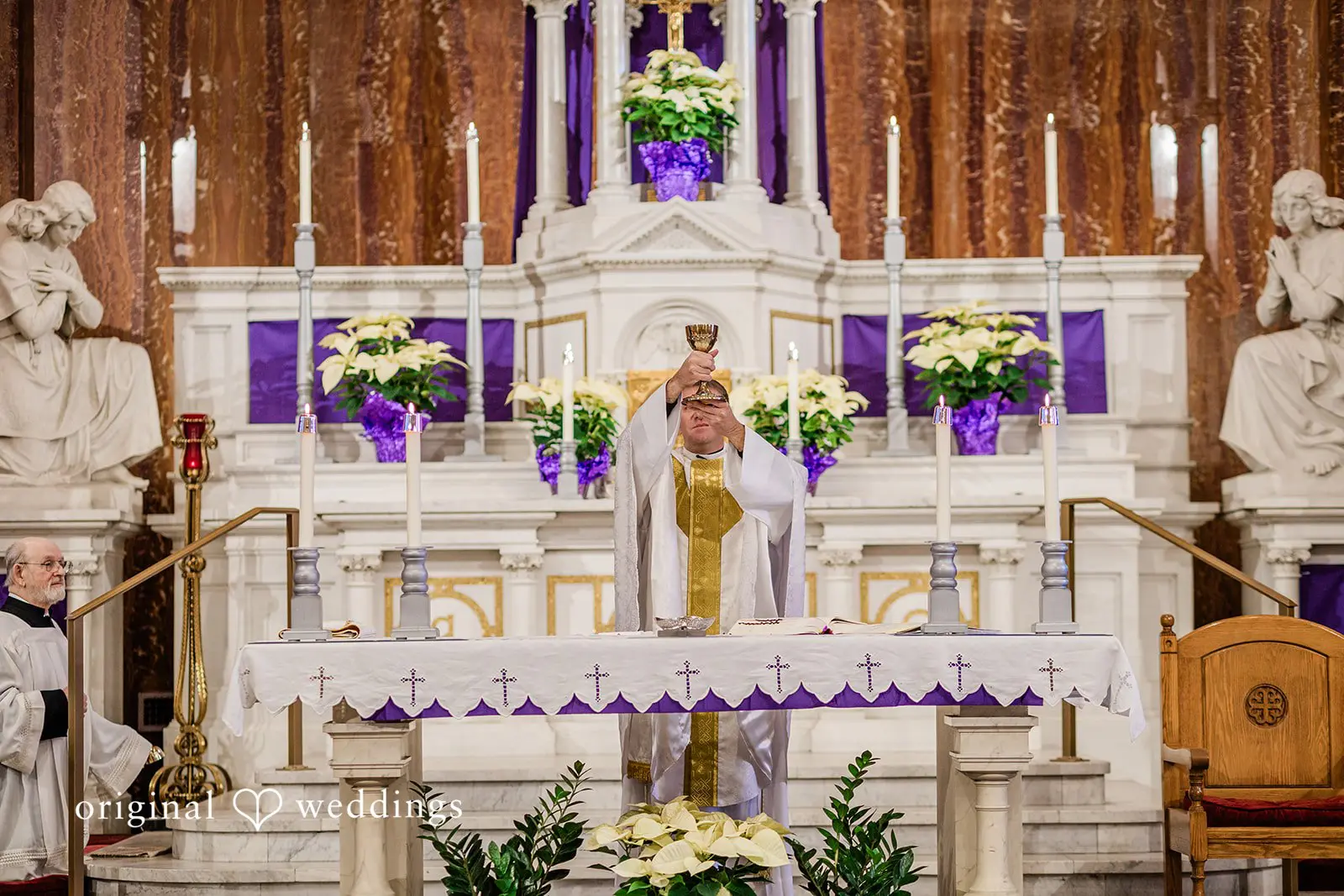 Kamila + Erick Holy Cross Roman Catholic Church Wedding // Kamila & Erick -