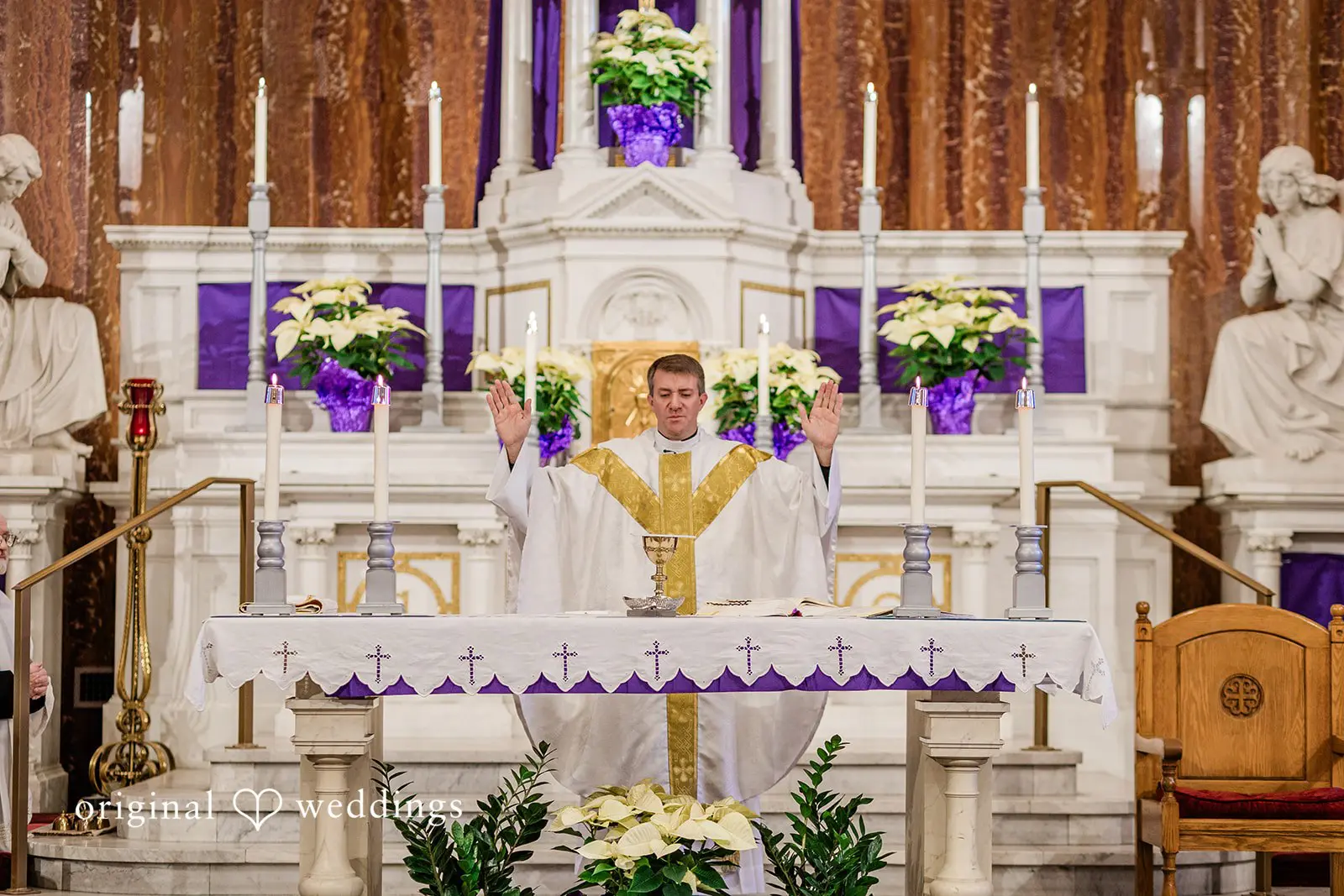 Kamila + Erick Holy Cross Roman Catholic Church Wedding // Kamila & Erick -