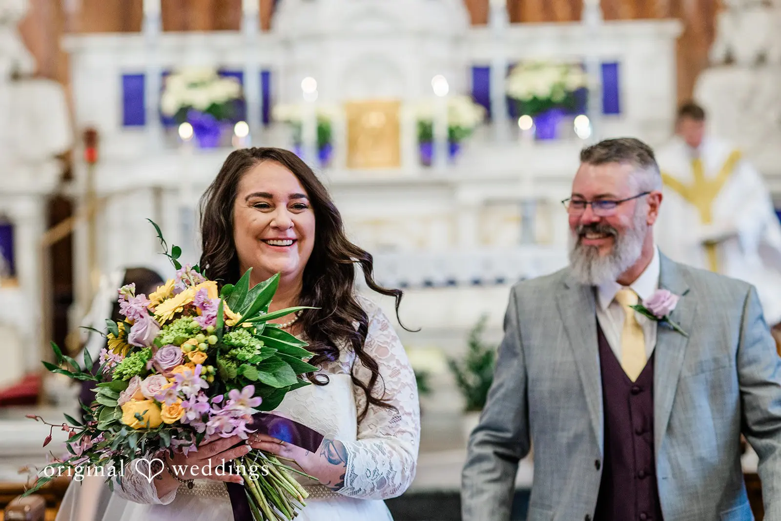 Kamila + Erick Holy Cross Roman Catholic Church Wedding // Kamila & Erick -