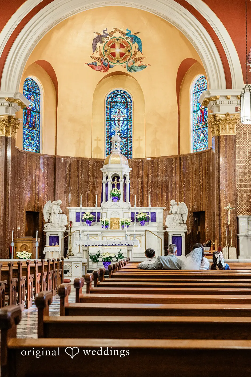 Kamila + Erick Holy Cross Roman Catholic Church Wedding // Kamila & Erick -