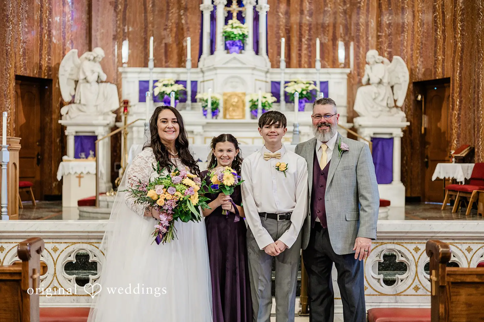 Kamila + Erick Holy Cross Roman Catholic Church Wedding // Kamila & Erick -