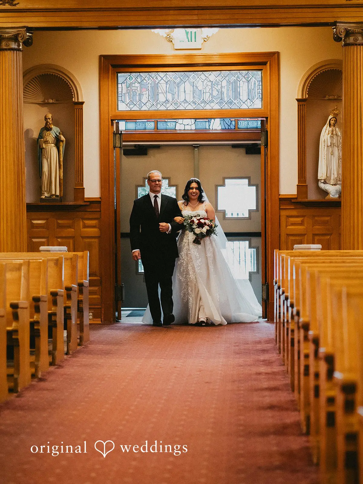 Regina + Spencer Holy Rosary Catholic Church Wedding // Regina & Spencer -