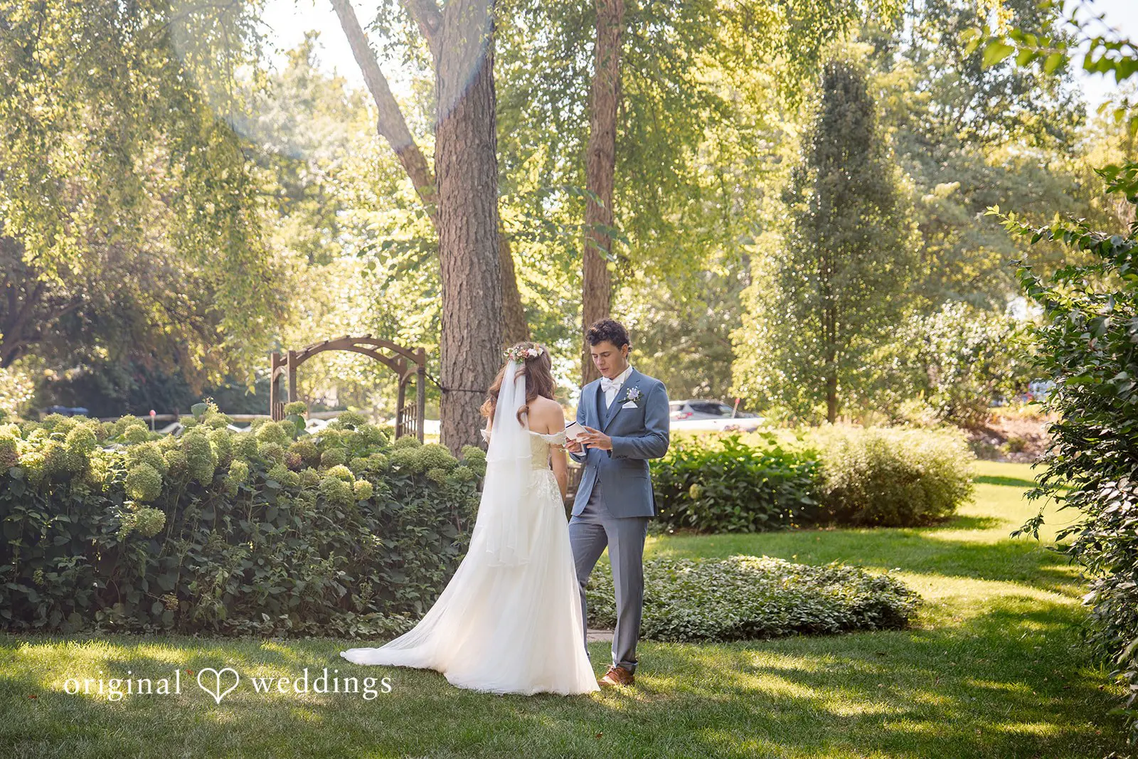 Zachary + Kaley Illinois Backyard Wedding // Kaley & Zachary -