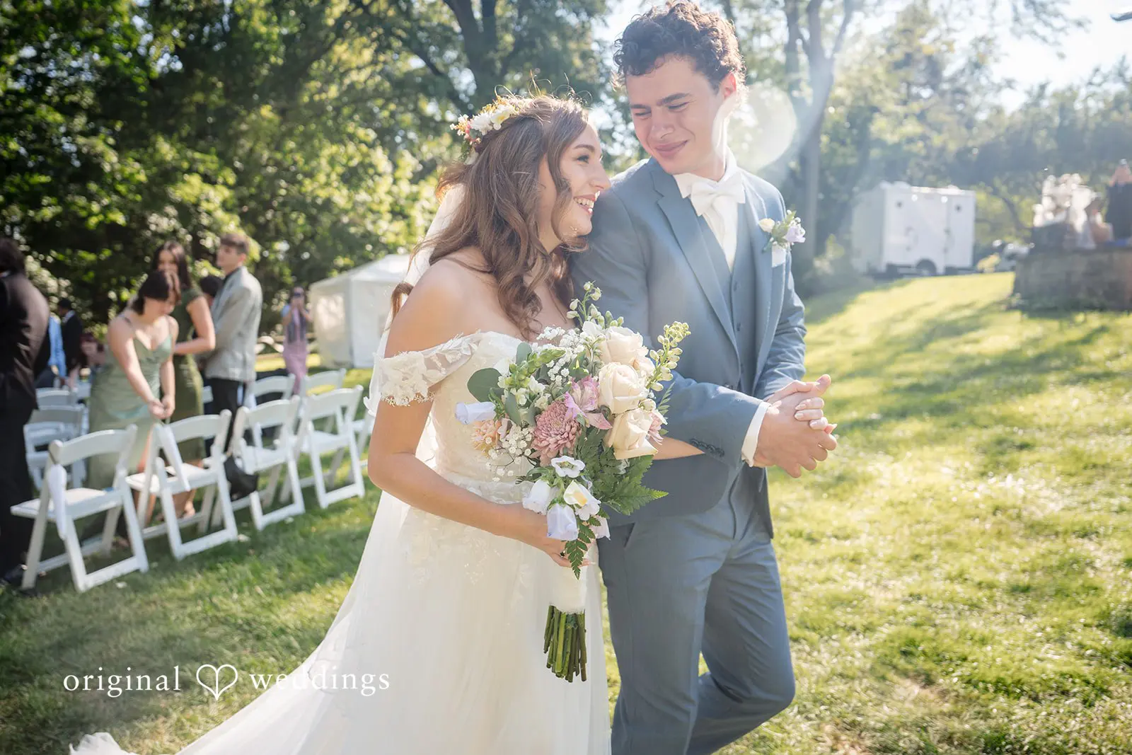 Zachary + Kaley Illinois Backyard Wedding // Kaley & Zachary -
