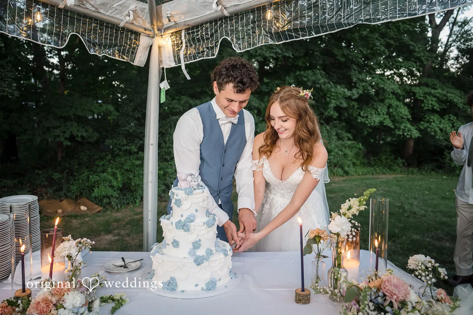 Zachary + Kaley Illinois Backyard Wedding // Kaley & Zachary -