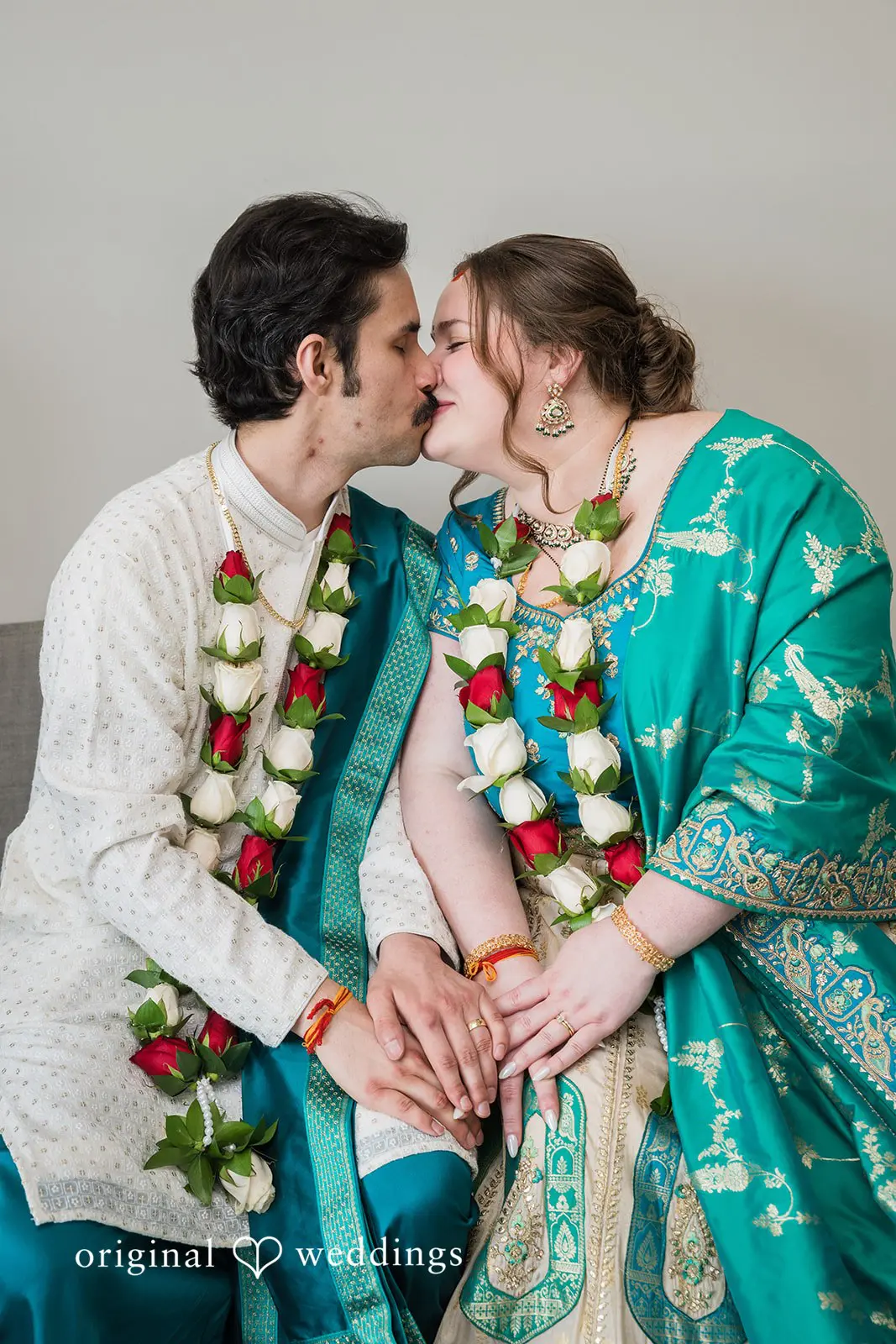 Illinois Home Wedding // Anil & Paige -