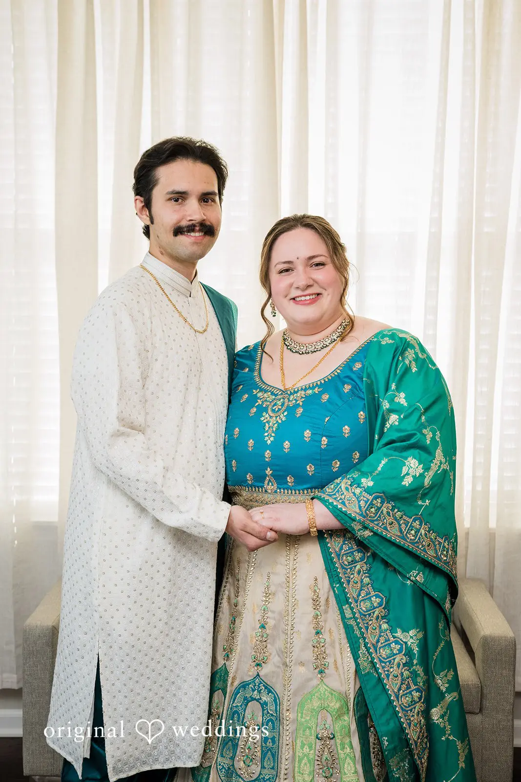 Illinois Home Wedding // Anil & Paige -