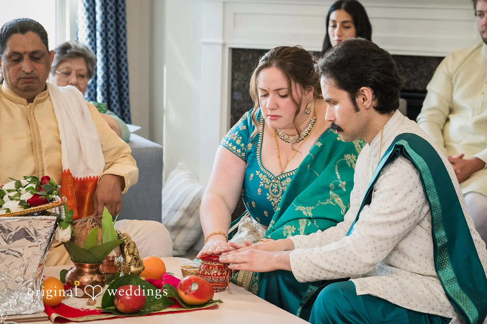 Illinois Home Wedding // Anil & Paige -