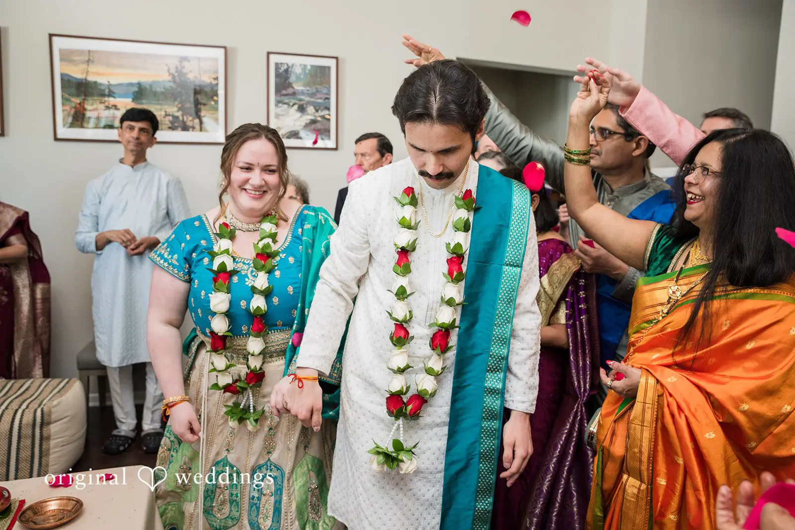 Illinois Home Wedding // Anil & Paige -