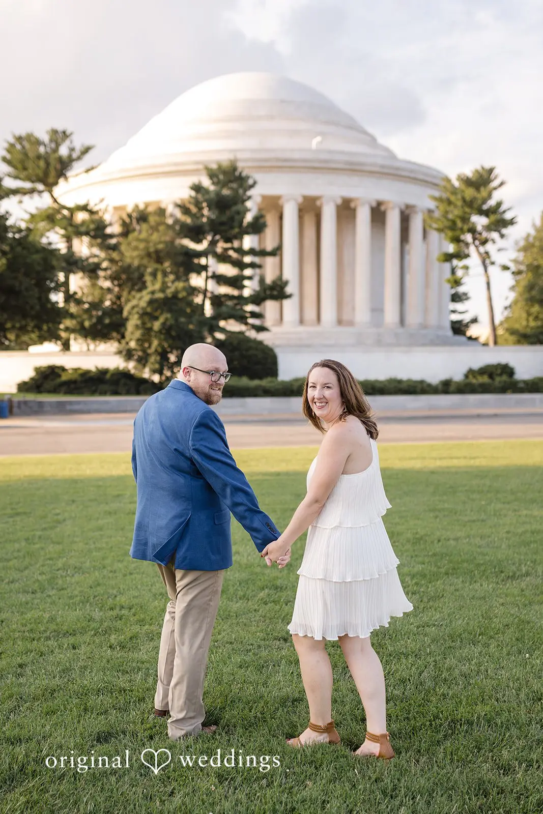 Jefferson Memorial Engagement // Meagan & Matt -