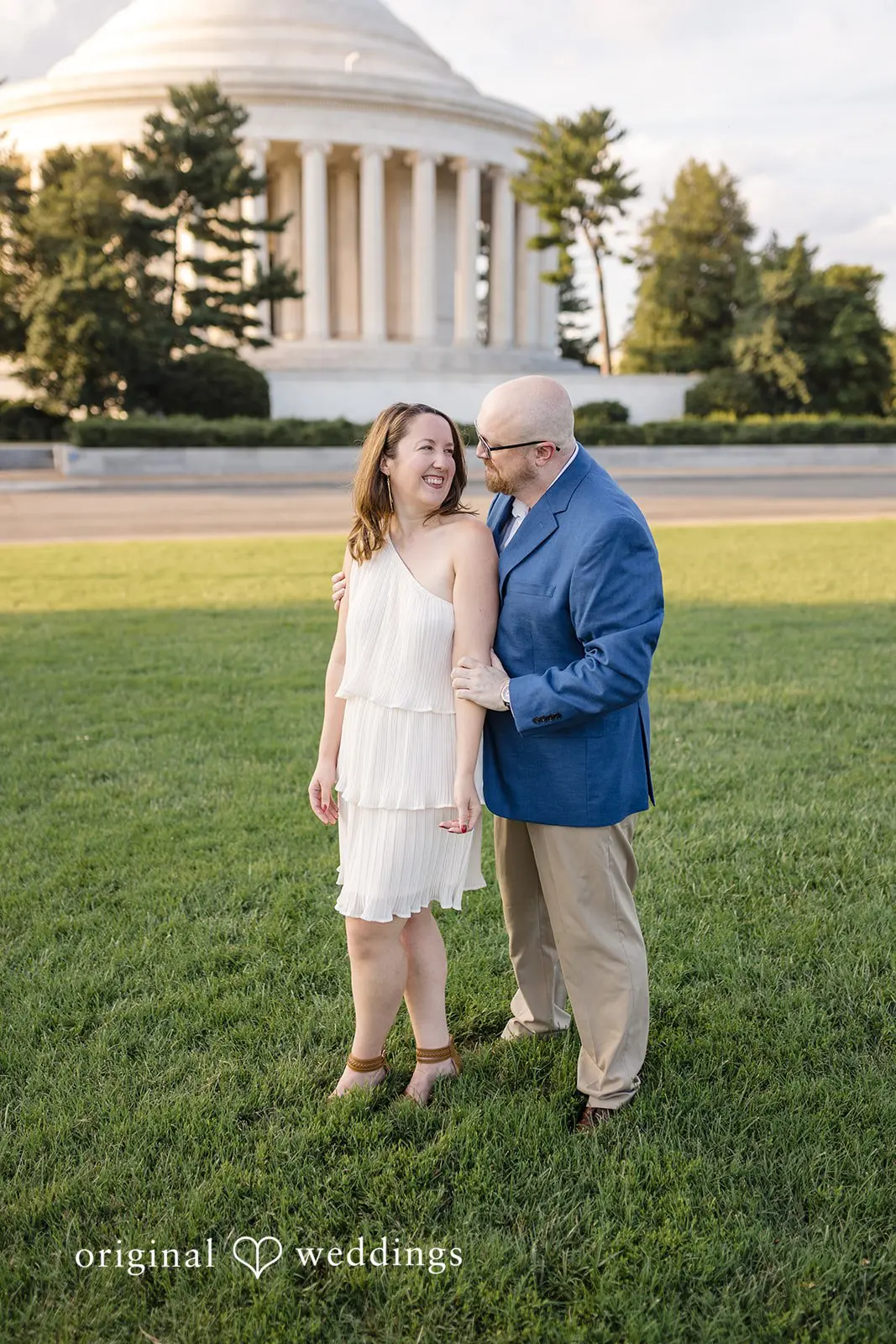 Jefferson Memorial Engagement // Meagan & Matt -