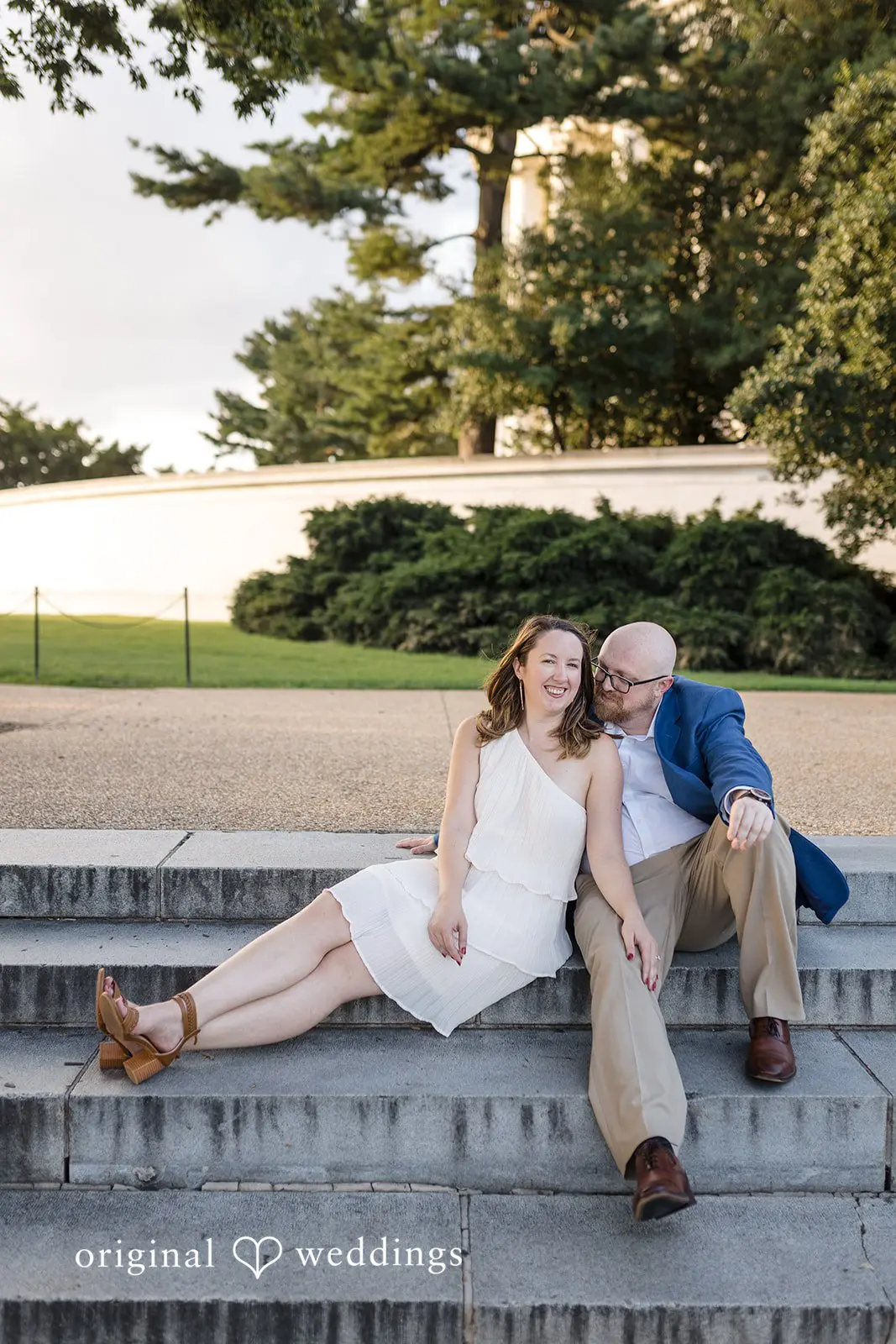 Jefferson Memorial Engagement // Meagan & Matt -