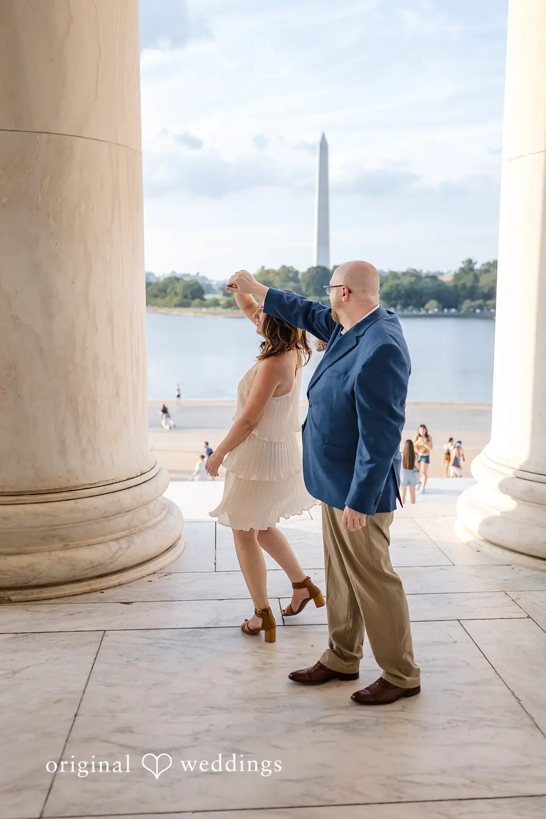 Jefferson Memorial Engagement // Meagan & Matt -