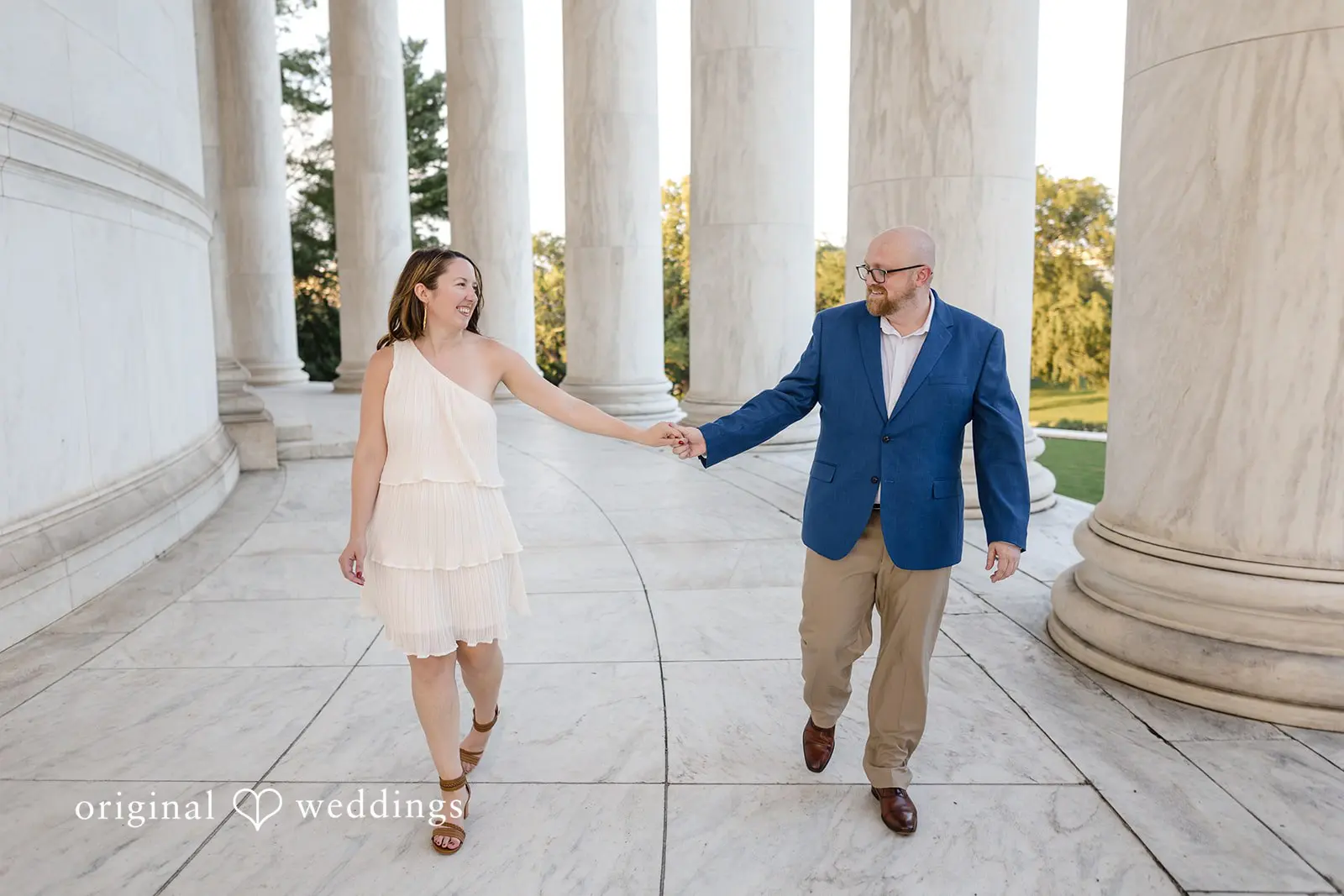Jefferson Memorial Engagement // Meagan & Matt -