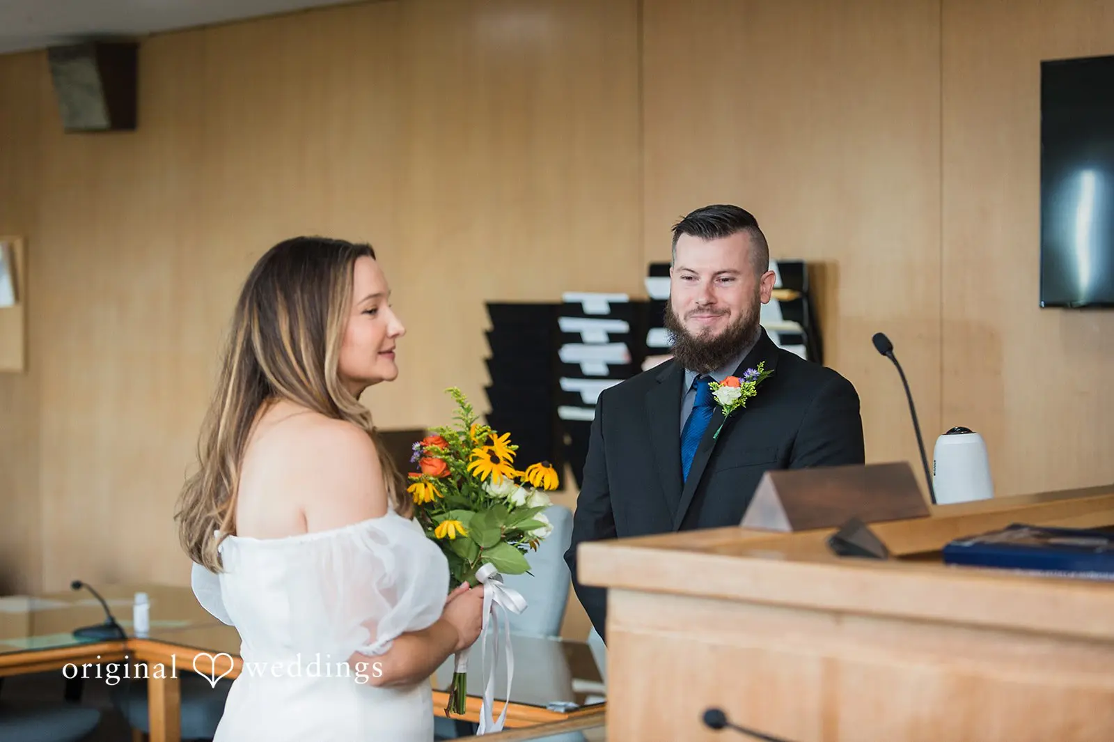 Claire + Benjamin Kane County Courthouse Wedding // Claire & Benjamin -