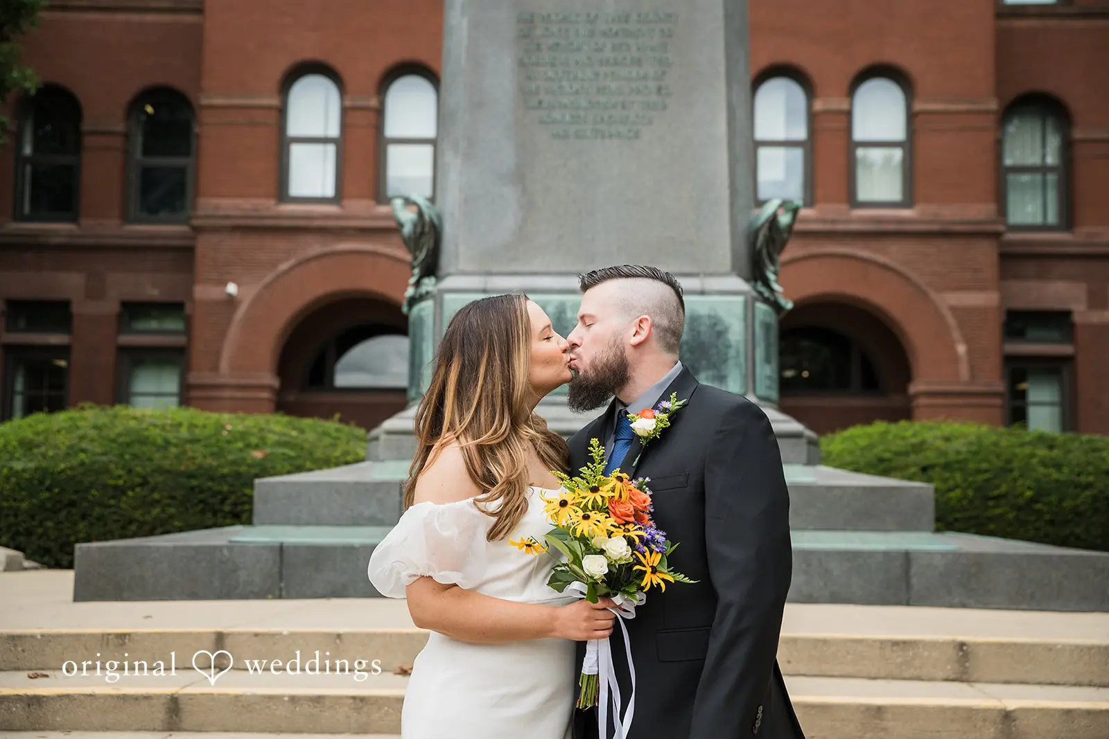 Claire + Benjamin Kane County Courthouse Wedding // Claire & Benjamin -