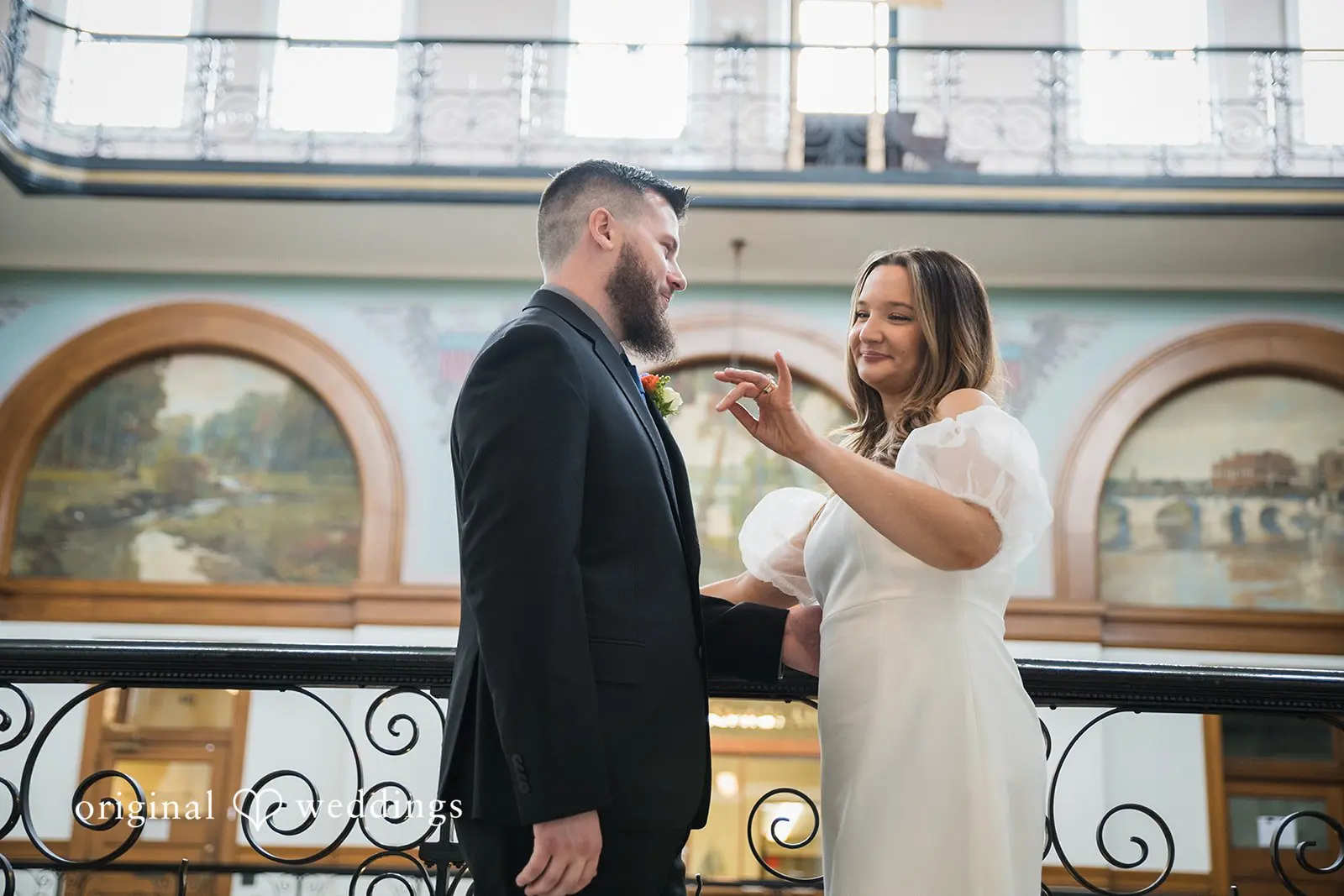 Claire + Benjamin Kane County Courthouse Wedding // Claire & Benjamin -