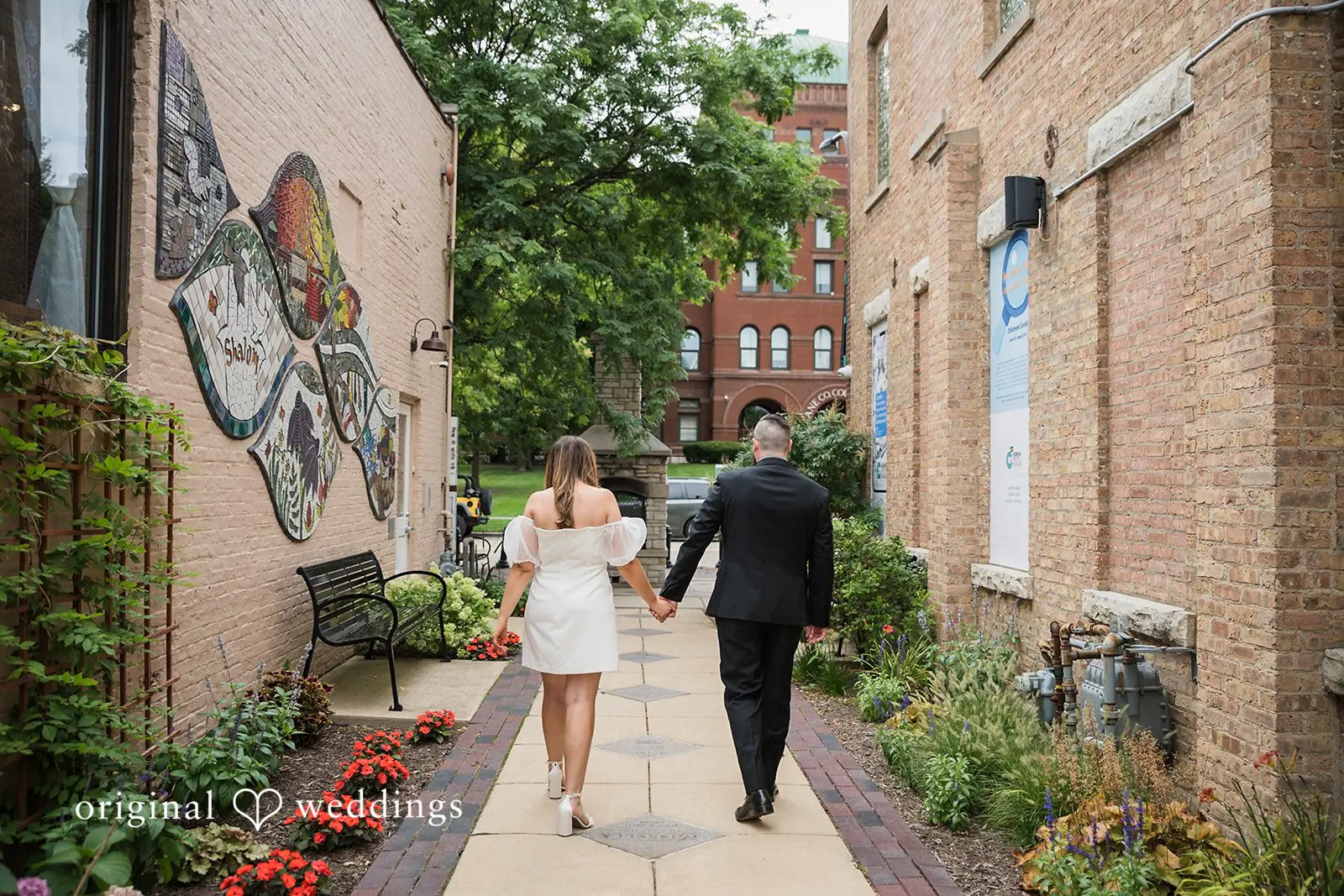 Claire + Benjamin Kane County Courthouse Wedding // Claire & Benjamin -