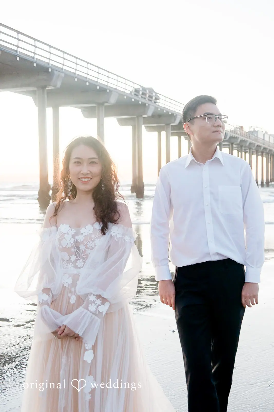Wentao + Wenjia La Jolla Cove Bridge Club Wedding // Wentao & Wenjia -