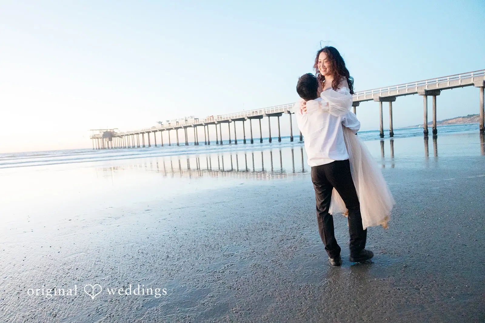 Wentao + Wenjia La Jolla Cove Bridge Club Wedding // Wentao & Wenjia -