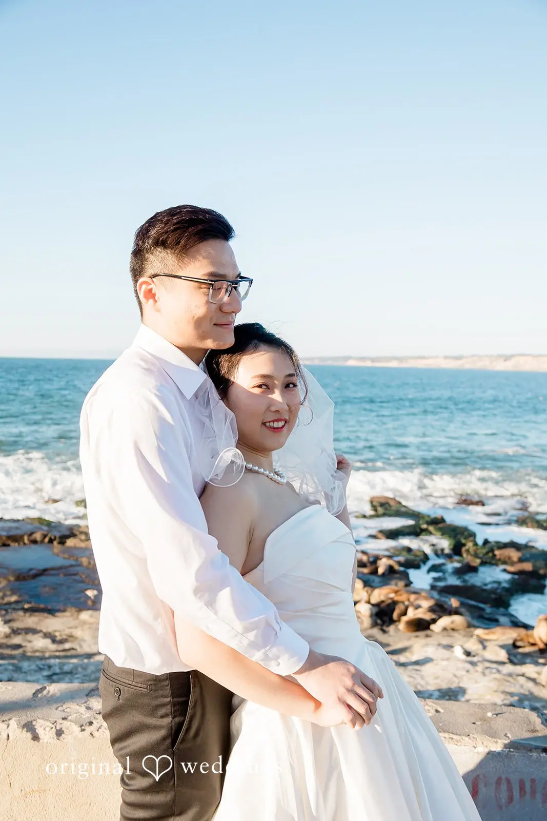 Wentao + Wenjia La Jolla Cove Bridge Club Wedding // Wentao & Wenjia -