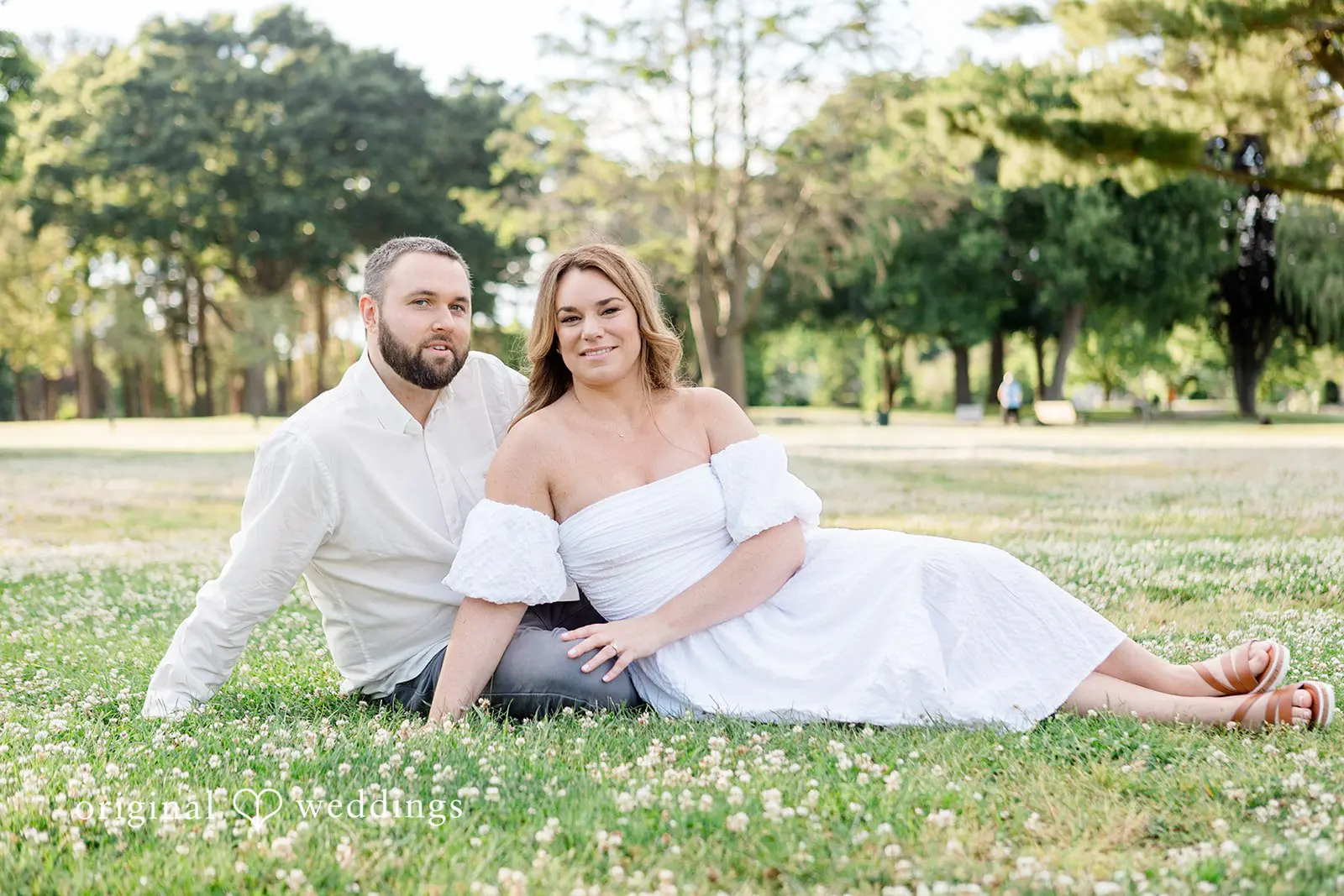 Justina + Bryan Lake Quannapowitt Engagement // Justina & Bryan -