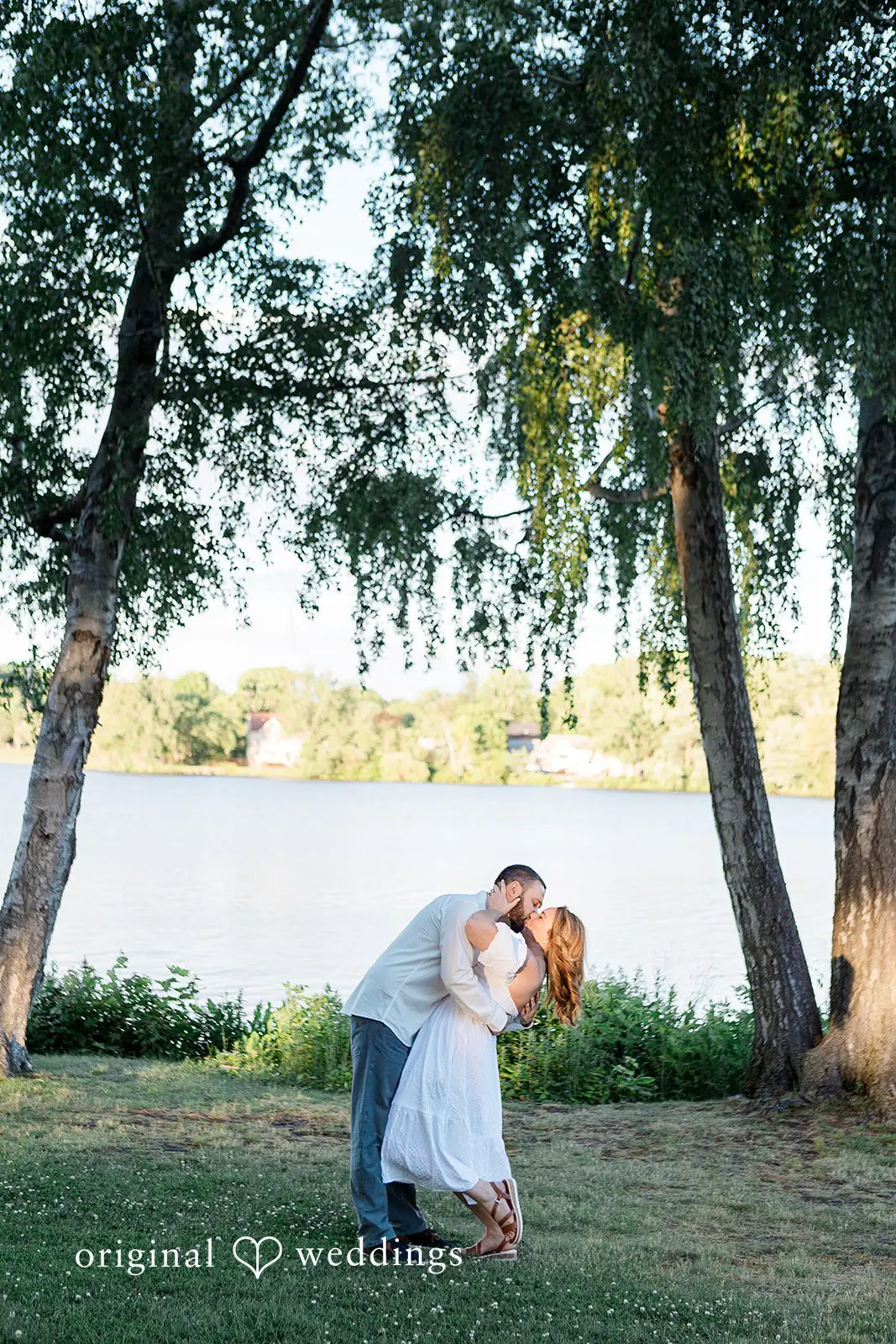 Justina + Bryan Lake Quannapowitt Engagement // Justina & Bryan -