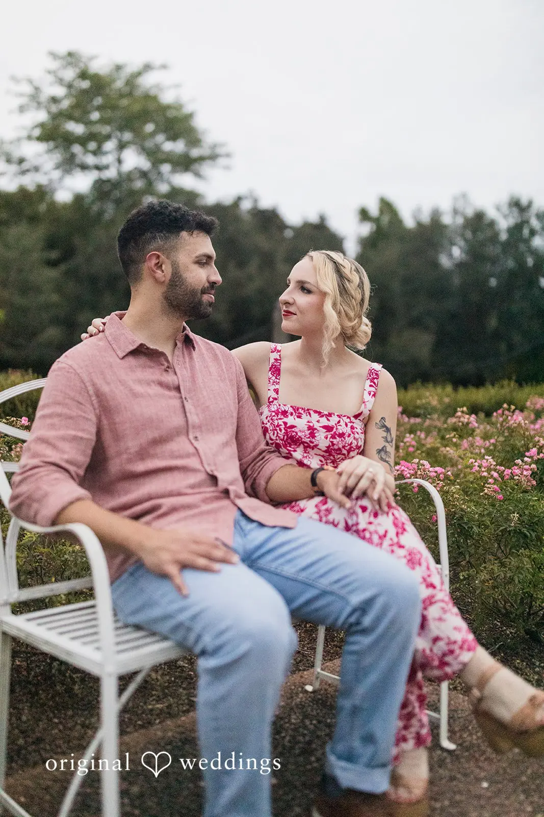 Elizabeth + Mark Leu Gardens Engagement // Elizabeth & Mark -