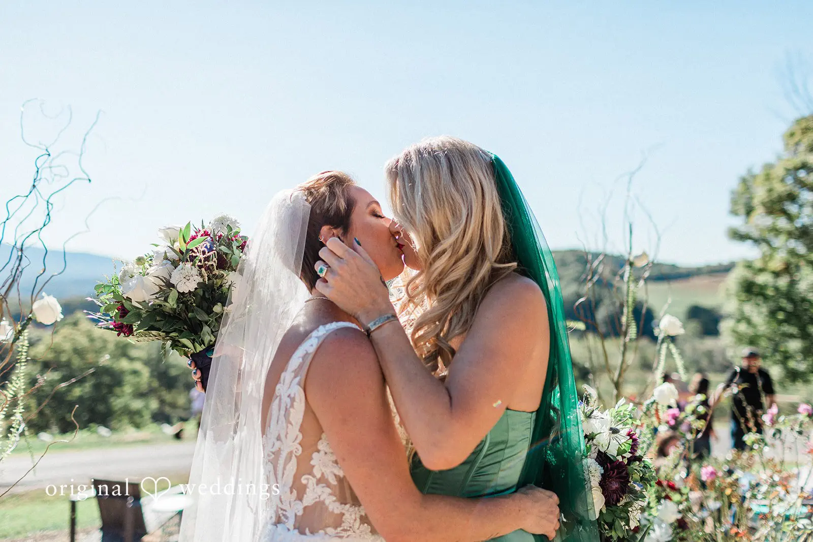 Living Water Winery Wedding // Dana & Jennifer -