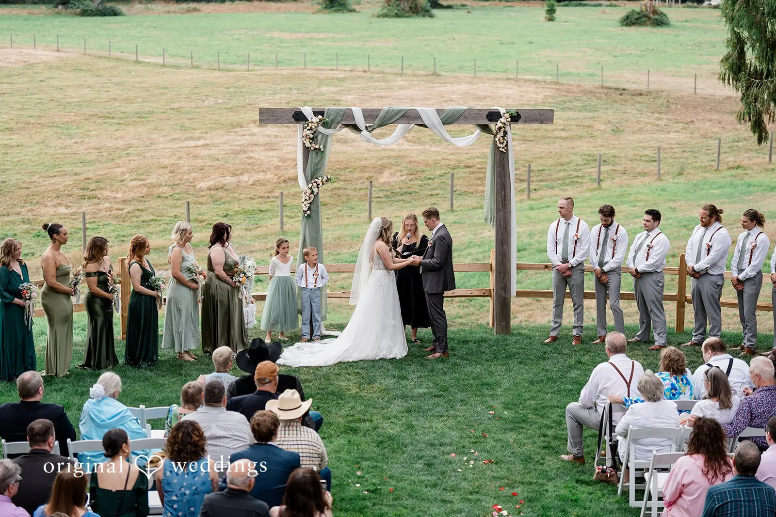Emmy + Tres Machias Meadows Wedding // Emmy & Tres -